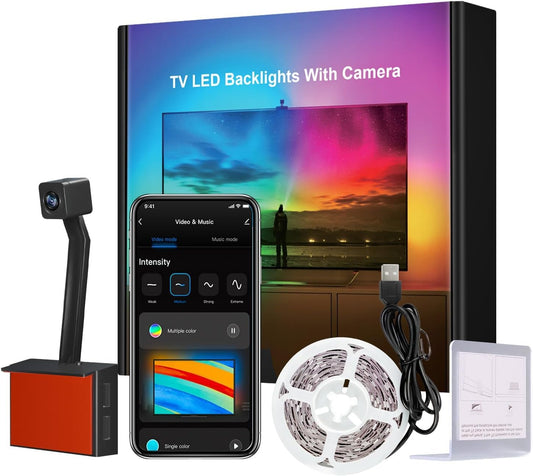 LUCES INTELIGENTES PARA TV, CON SENSOR