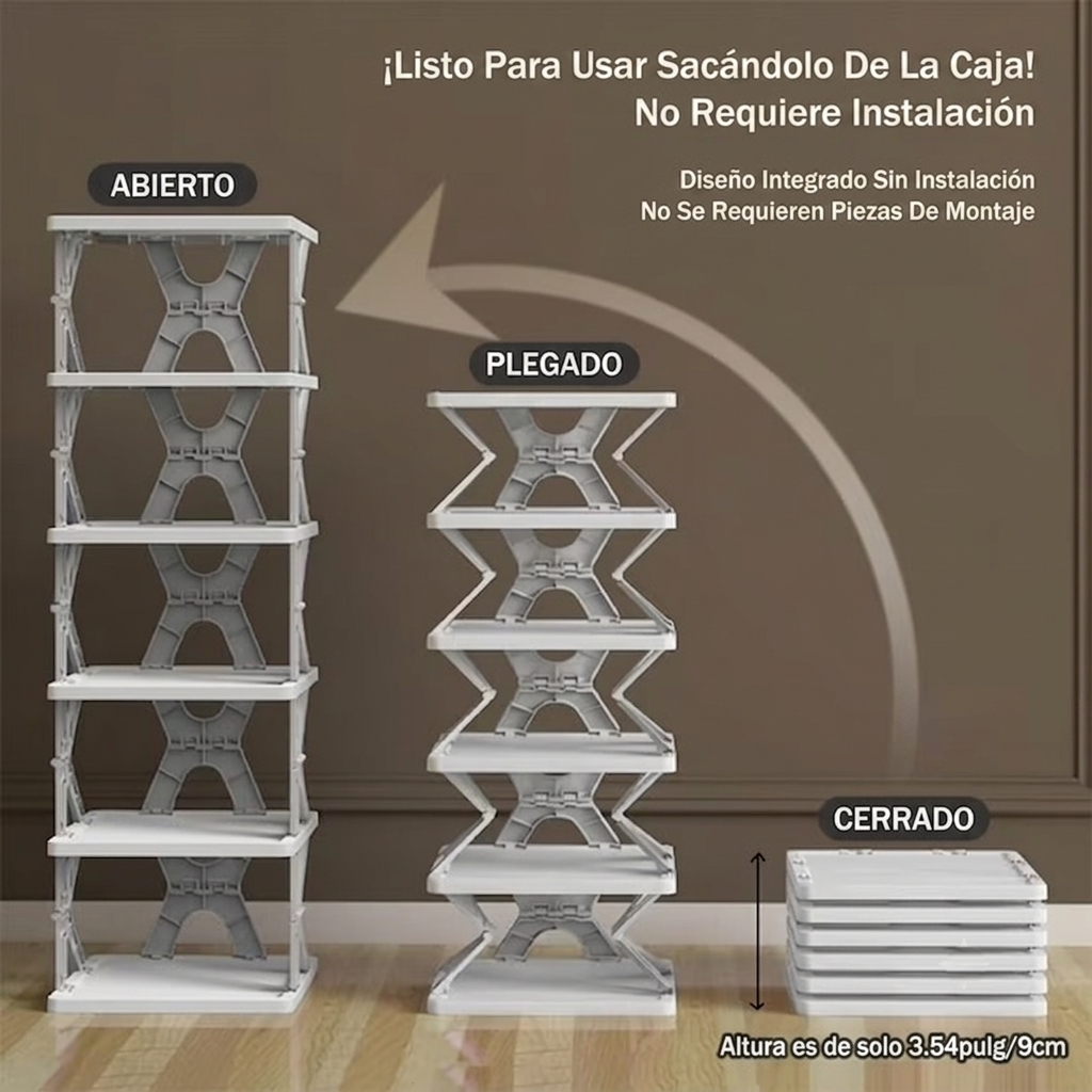ZAPATERO 6 NIVELES PLEGABLE